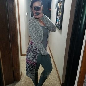 Maurices sweater cardigan duster